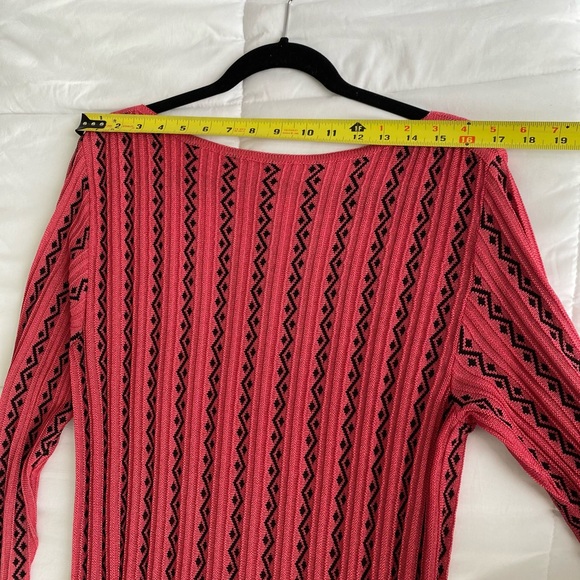 Vintage Pink Midi Dress – A Symphony of Grace - Picture 11 of 11